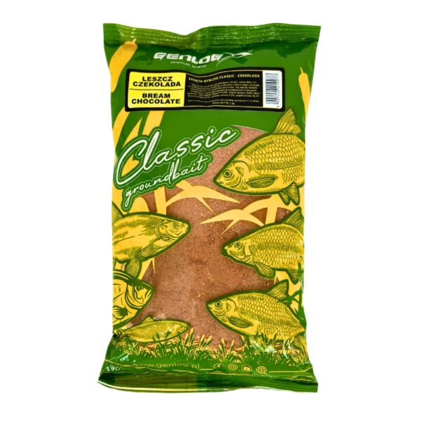 GENLOG Zanęta Classic Leszcz Czekolada 1kg GENLOG Zanęta Classic Leszcz Czekolada 1kg