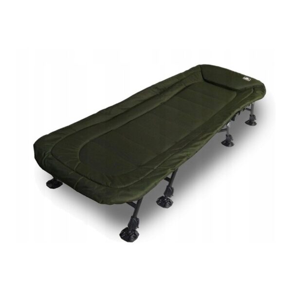 NGT Łóżko karpiowe Delta na 8 nogach z poduszką