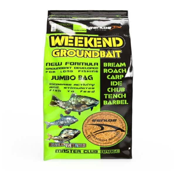 GENLOG Zanęta Weekend Truskawka 5kg GENLOG Zanęta Weekend Truskawka 5kg