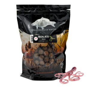 WRATISLAVIA BAITS kulki zanętowe Natural Squid 1kg 20mm