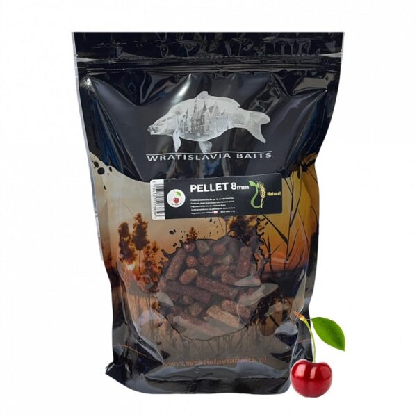 Wratislavia Baits Pellet 1kg WIŚNIA