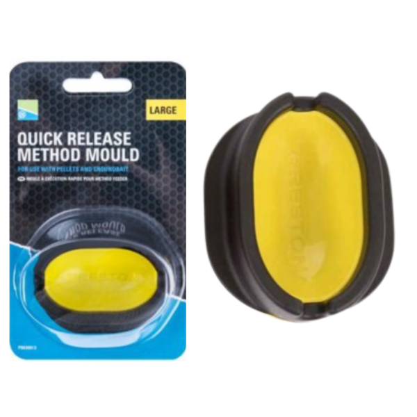 Quick Release Method Mould Foremka do methody Large Żółta