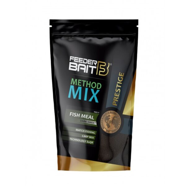 FEEDER BAIT Method Mix Prestige Fish Meal Dark Sweet 800g