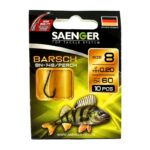 SAENGER Przypony wiązane Barsch 60cm 0.20mm rozm. 8