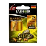 SAENGER Przypony wiązane Barsch 60cm 0.22mm rozm. 2