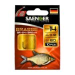 SAENGER Przypony wiązane Brasse 60cm 0.12mm rozm. 14