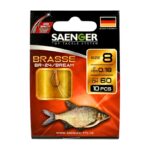 SAENGER Przypony wiązane Brasse 60cm 0.18mm rozm. 8