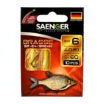 SAENGER Przypony wiązane Brasse 60cm 0.20mm rozm. 6