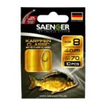SAENGER Przypony wiązane Carp Classic 70cm 0.25mm rozm. 8