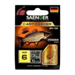 SAENGER Przypony wiązane Carp Feeder 75cm 0.25mm rozm. 6