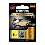SAENGER Przypony wiązane Classic Feeder 85cm 0.16mm rozm. 14