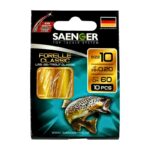 SAENGER Przypony wiązane Forelle Classic 60cm 0.20mm rozm. 10