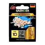 SAENGER Przypony wiązane Madenhaken 80cm 0.20mm rozm. 10