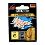 SAENGER Przypony wiązane Madenhaken 80cm 0.22mm rozm. 6