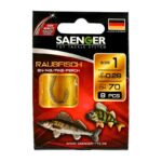 SAENGER Przypony wiązane Raubfisch Pike Perch 70cm 0.28mm rozm. 1