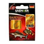 SAENGER Przypony wiązane Raubfisch Pike Perch 70cm 0.30mm rozm. 1/0