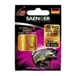 SAENGER Przypony wiązane Trociowe 140cm 0.25mm rozm. 6