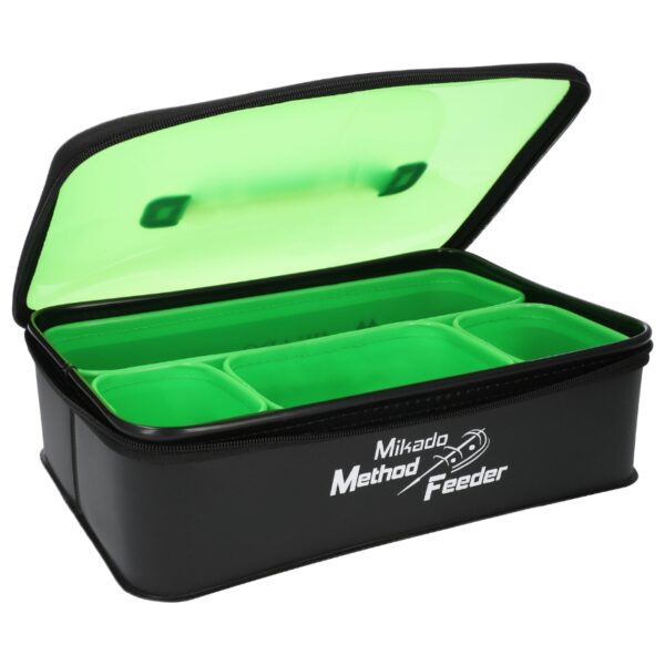 MIKADO Pojemnik z pudełkami na zanęty Eva Method Feeder Bait Box Pro System MIKADO Pojemnik z pudełkami na zanęty Eva Method Feeder Bait Box Pro System