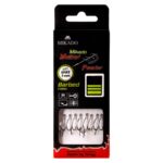 MIKADO Przypon method feeder- z igłą – hak z zadziorem 10cm – op.8szt.