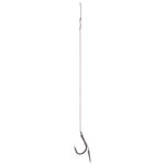 MIKADO Przypon method feeder- z igłą – hak z zadziorem plecionka 10cm – op.8szt.