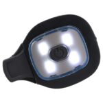 MIKADO Czapka zimowa LED Beanie – Czarna