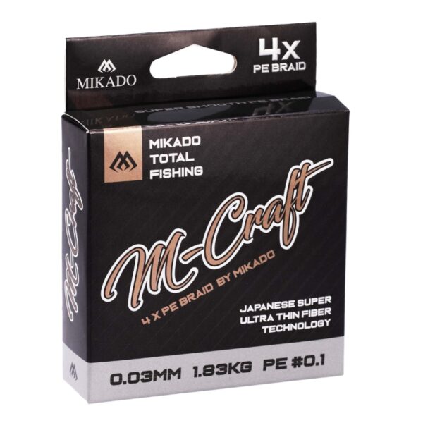 MIKADO Plecionka M-Craft Braid - Szara