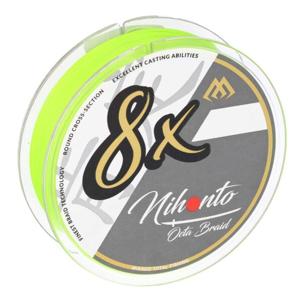 MIKADO Plecionka ośmio-splotowa Nihonto Octa Braid - Fluo