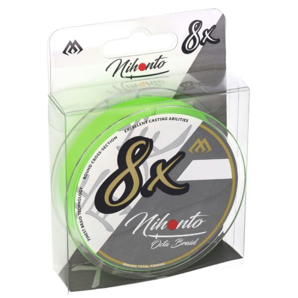 MIKADO Plecionka ośmio-splotowa Nihonto Octa Braid - Fluo
