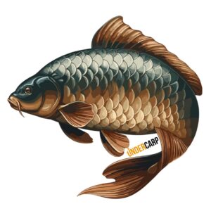 UNDERCARP Naklejka Karp Ryba