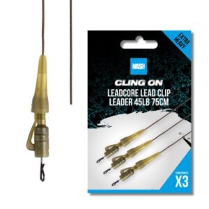 NASH Cling-On Ready Tied Leadcore Lead Clip Leader