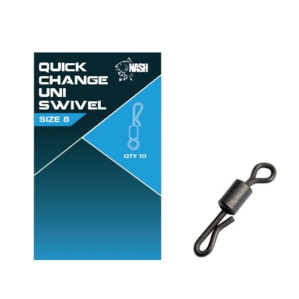 NASH Krętlik do szybkiej wymiany Quick Change Uni Swivel rozmiar 8