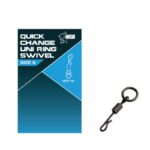 NASH Krętlik do szybkiej wymiany z kółkiem Quick Change Uni Ring Swivel rozmiar 8