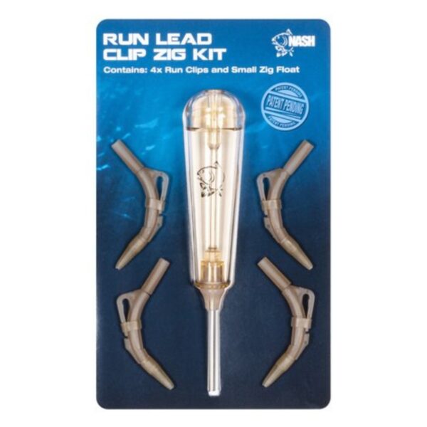 NASH Zestaw pływak do Zig Riga - Run Lead Clip Zig Kit NASH Zestaw pływak do Zig Riga - Run Lead Clip Zig Kit