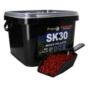 STARBAITS Pellet PC SK30 2kg z wiaderkiem i łopatką zanętową