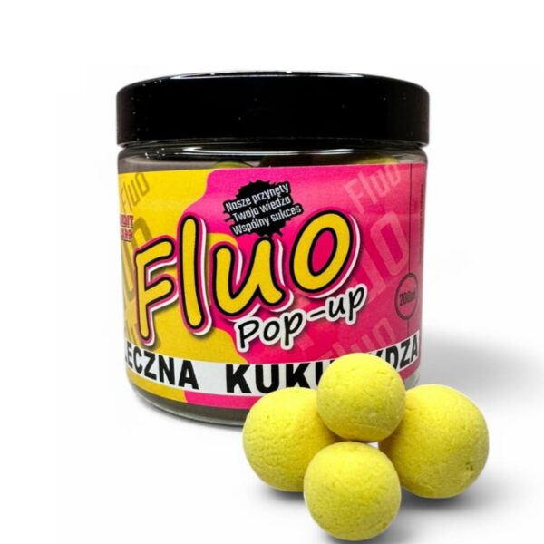 BANDIT CARP Kulki pop up fluo 10 16mm Mleczna Kukurydza