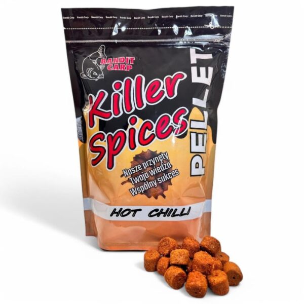 BANDIT CARP Pellet zanętowy Killer Spice Hot Chili 18mm 1kg