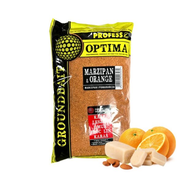PROFESS Zanęta Optima Marcepan Pomarańcza 1kg