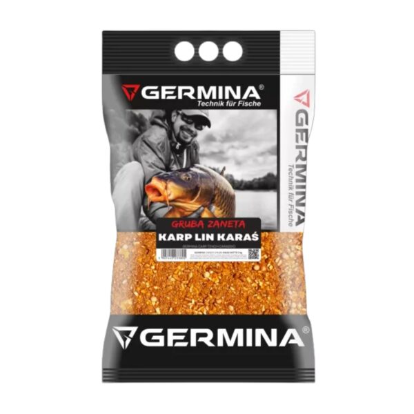 GENLOG Zanęta Germina Gruba KARP LIN KARAŚ 3kg