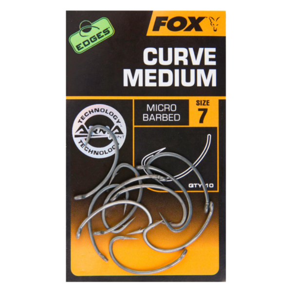 Fox Haczyki Curve Shank Medium