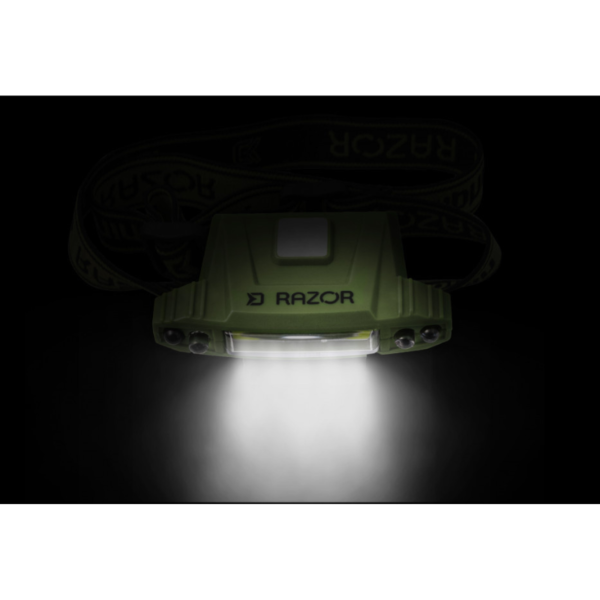 Latarka czołowa Delphin Razor USB UC