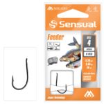 MIKADO Przypony wiązane Sensual Feeder 70cm BN - Czarny nikiel