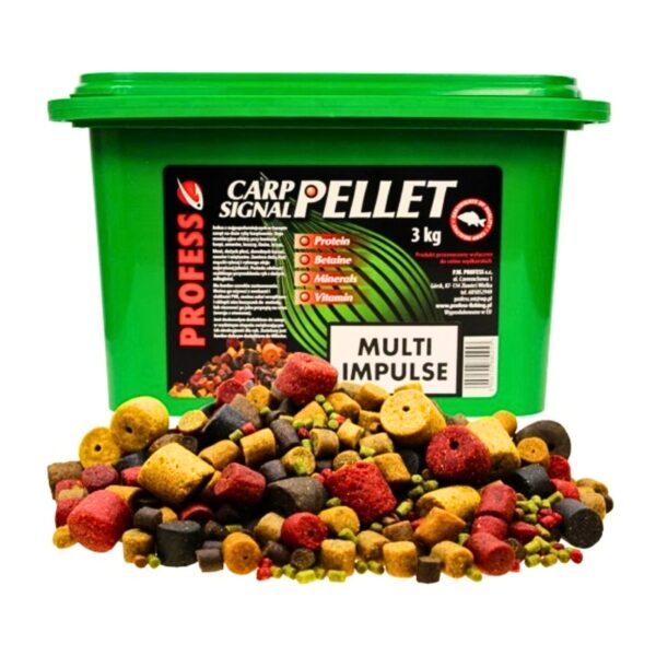 PROFESS Pellet Multi Impulse Mix w wiadrze 3kg