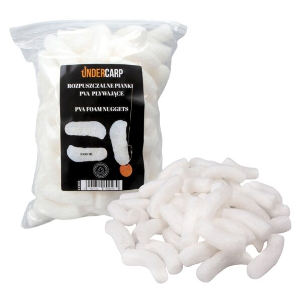 UNDERCARP Rozpuszczalne Pianki PVA pop-up pływające - Worek 3500ml