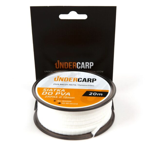UNDERCARP Siatka PVA Zapasowa 15mm 20m