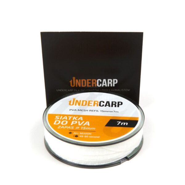 UNDERCARP Siatka PVA Zapasowa 15mm 7m