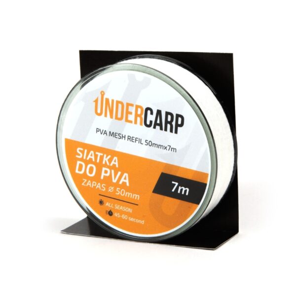 UNDERCARP Siatka PVA Zapasowa 50mm 7m