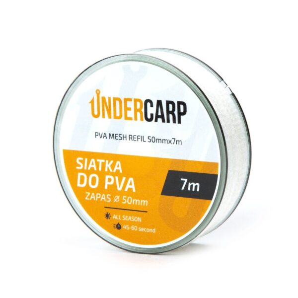 UNDERCARP Siatka PVA Zapasowa 50mm 7m