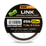 Fox Żyłka mono link khaki crimpable
