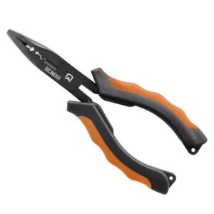 DELPHIN Szczypce wędkarskie uniwersalne z wygiętą końcówką BENDIX