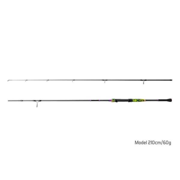 DELPHIN Wędka Hypnoosa 210cm 60g 2 składy